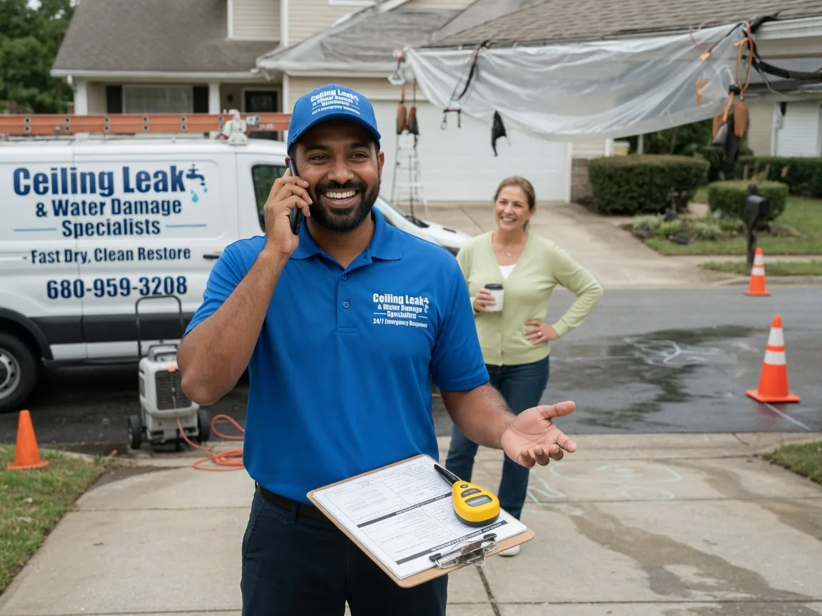Ceiling Leak Cleanup Whiteside, TN FAQs